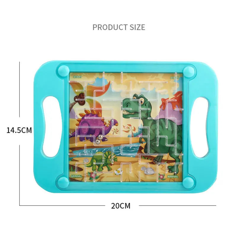 3D Maze Ball for Kids - Hand-eye Balance Gravity Memory Sequential Puzzle