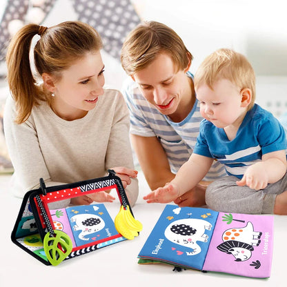 Black and White Baby Floor Mirror Tummy Time Sensory