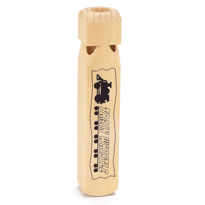 Kids Wooden Train Whistle Music Baby Teaching Wood Toy