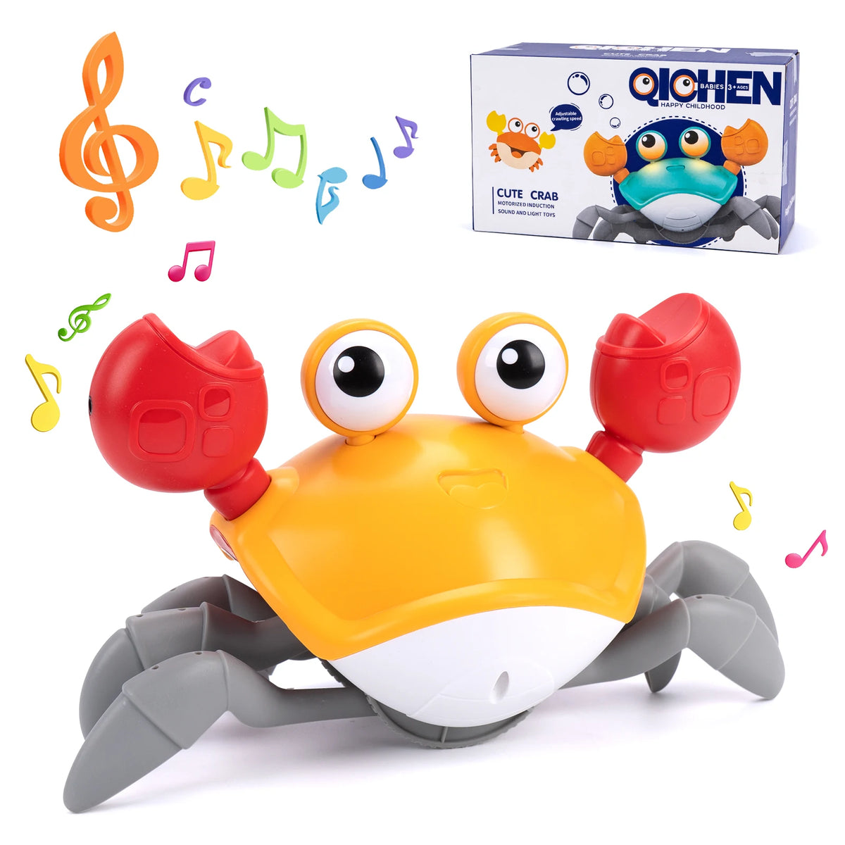 Kids Electronic Pet Toys Dancing Octopus&Duck Musical Penguin Baby Crawling Toys