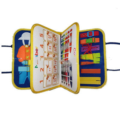 New Busy Book Children's Busy Board Dressing And Buttoning Learning