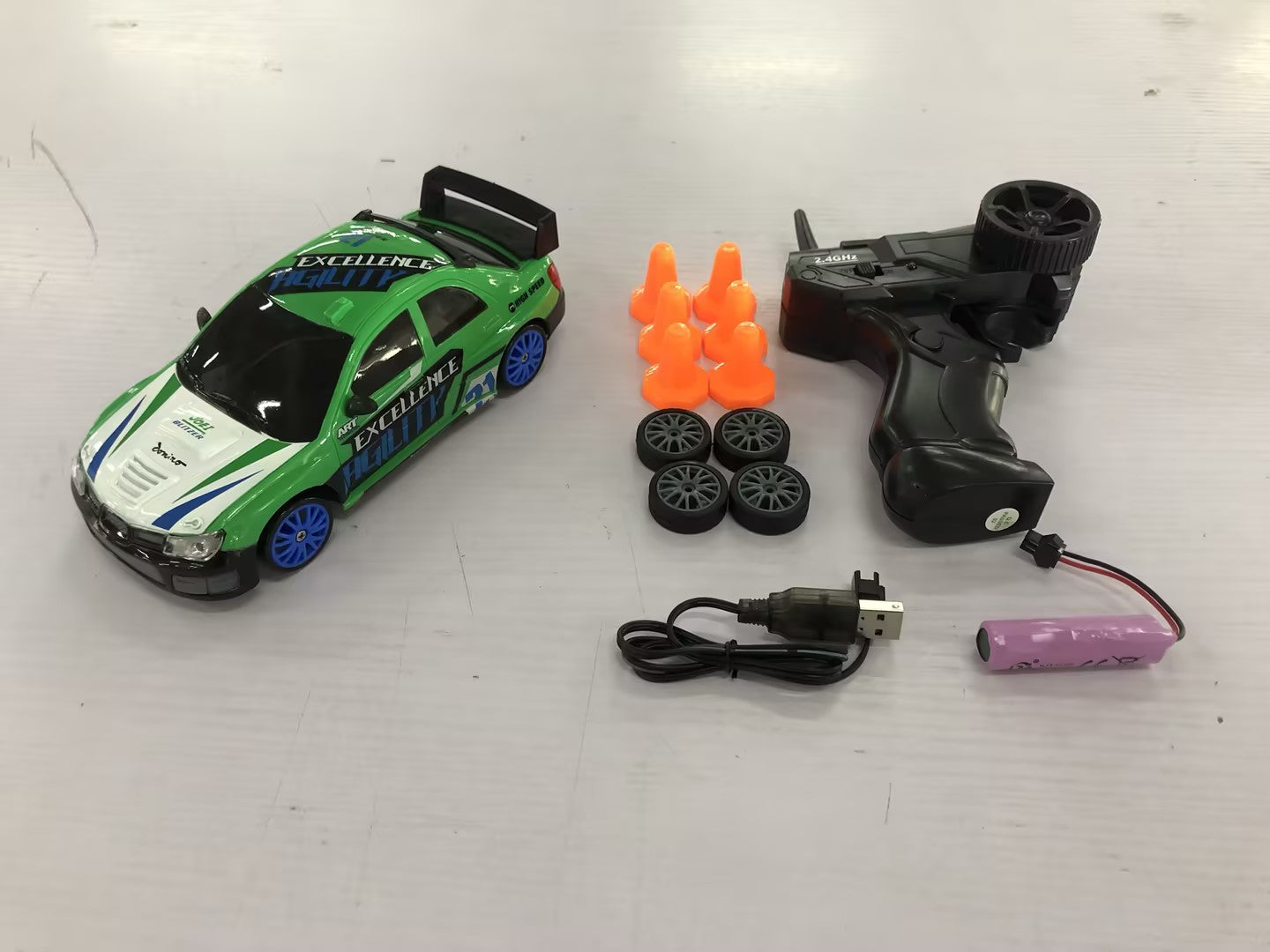 Drift Rc Car 4WD RC Drift Car Toy Remote Control GTR Model