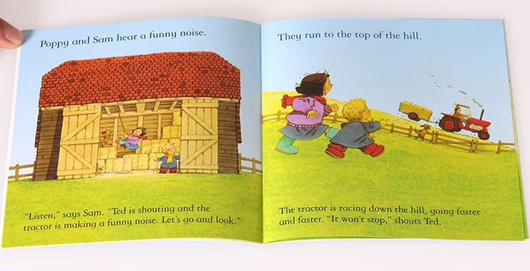 Usborne Children's English Picture Book Farm Story Book Series