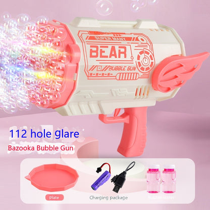 80 Holes Bazooka Bubble Machine Children's Toys