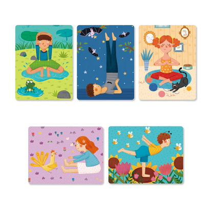 Baby Early Education Educational Toys Yoga Card