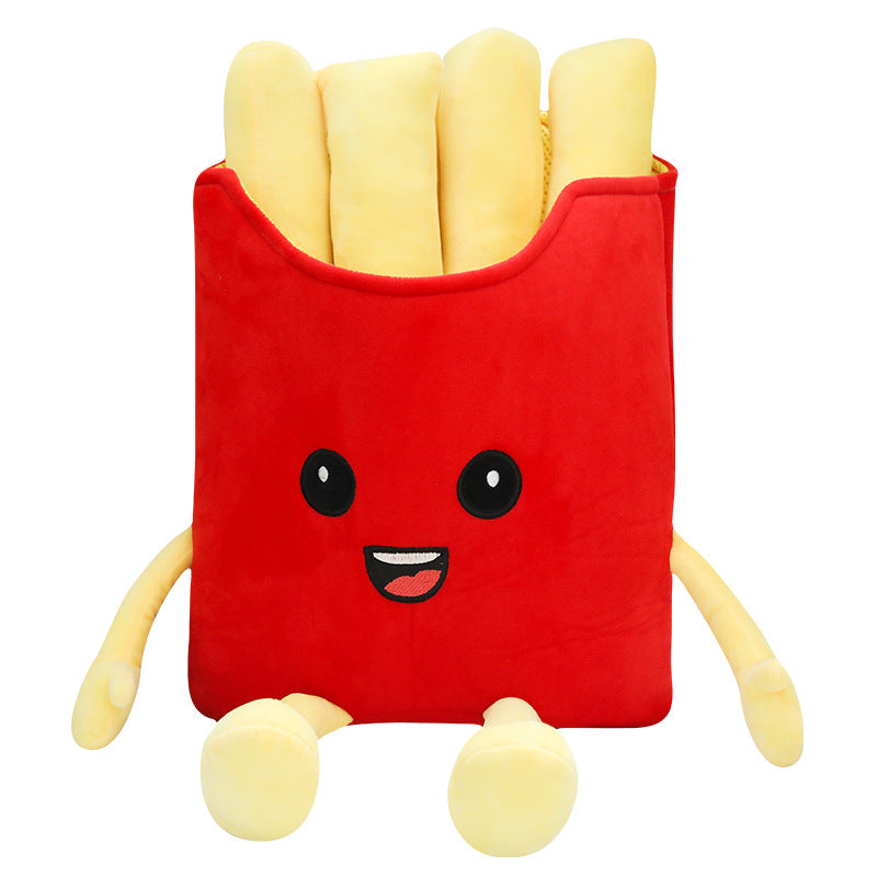 Pizza Burger Plush Toy Pillow