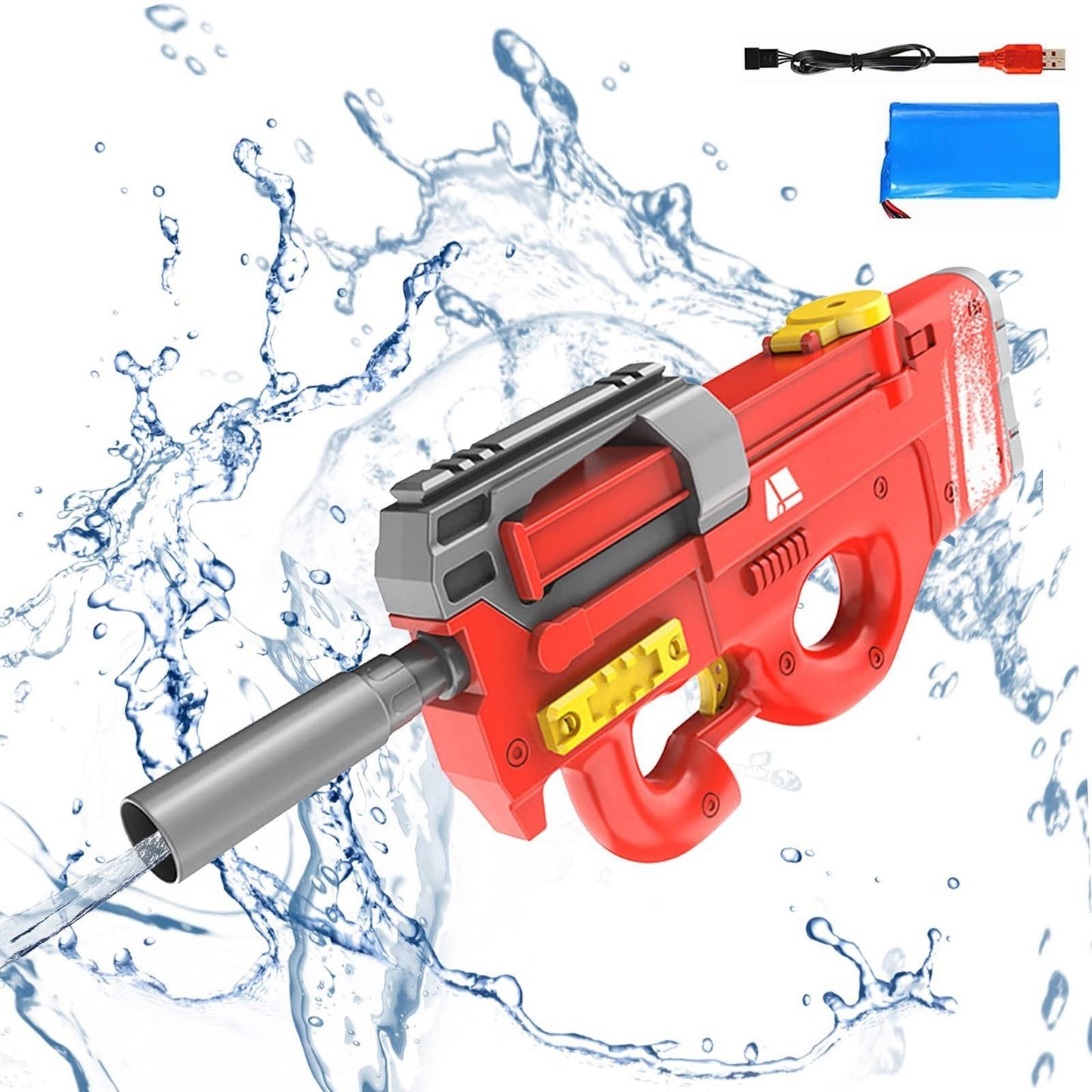 New P90 Electric Water Gun High-Tech Kids Toys