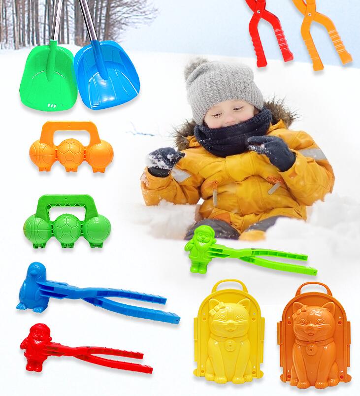 Snow Toys Winter Outdoor Snowball Sled Snow Children's Ball Sled Toy