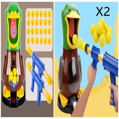 Interesting Soft Bullet Gun Score Target Duck Kids Shooting Toys