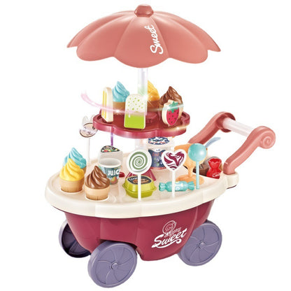 Children's Simulation Mini Candy Car Set Play House Toys