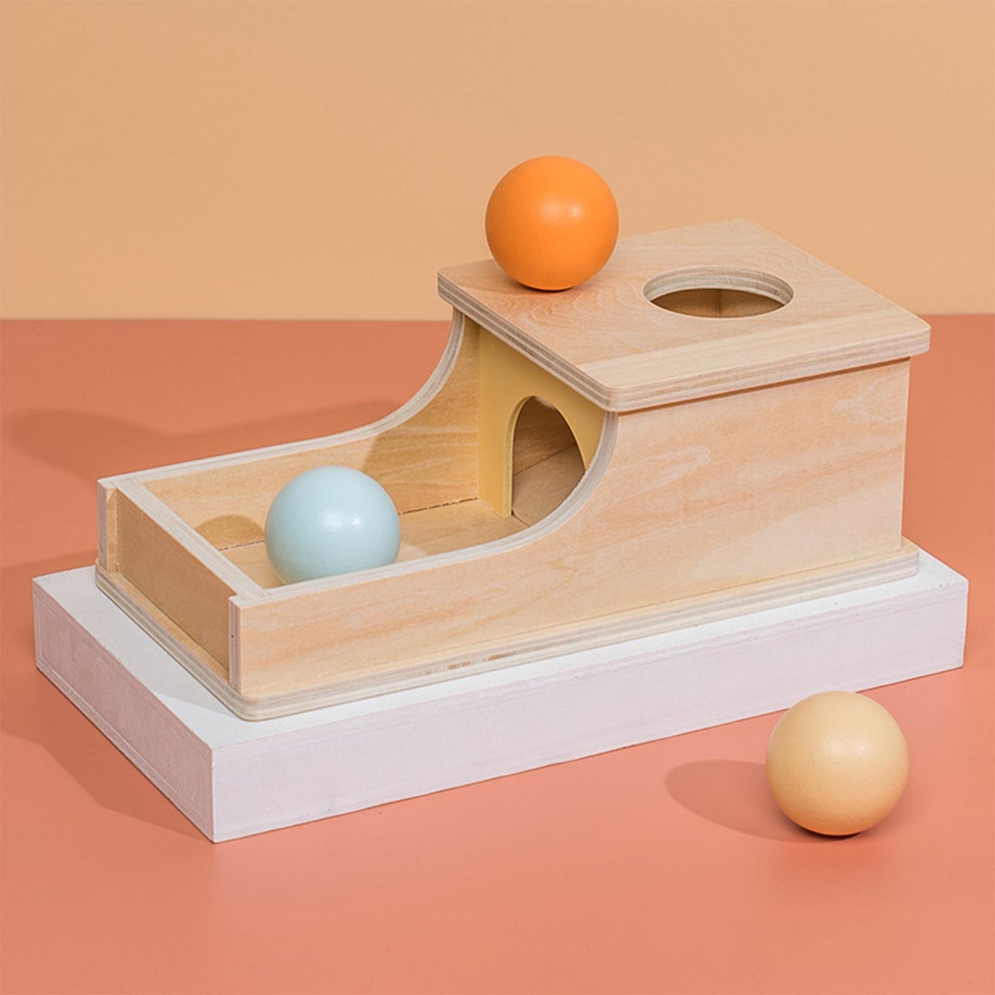 New Wooden Montessori Teaching Aids Sensory Training Target Box Toys