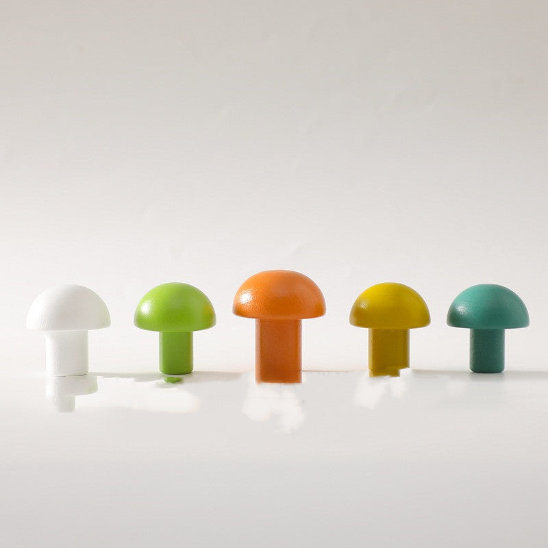 Colorful Mushroom Matching String Toys