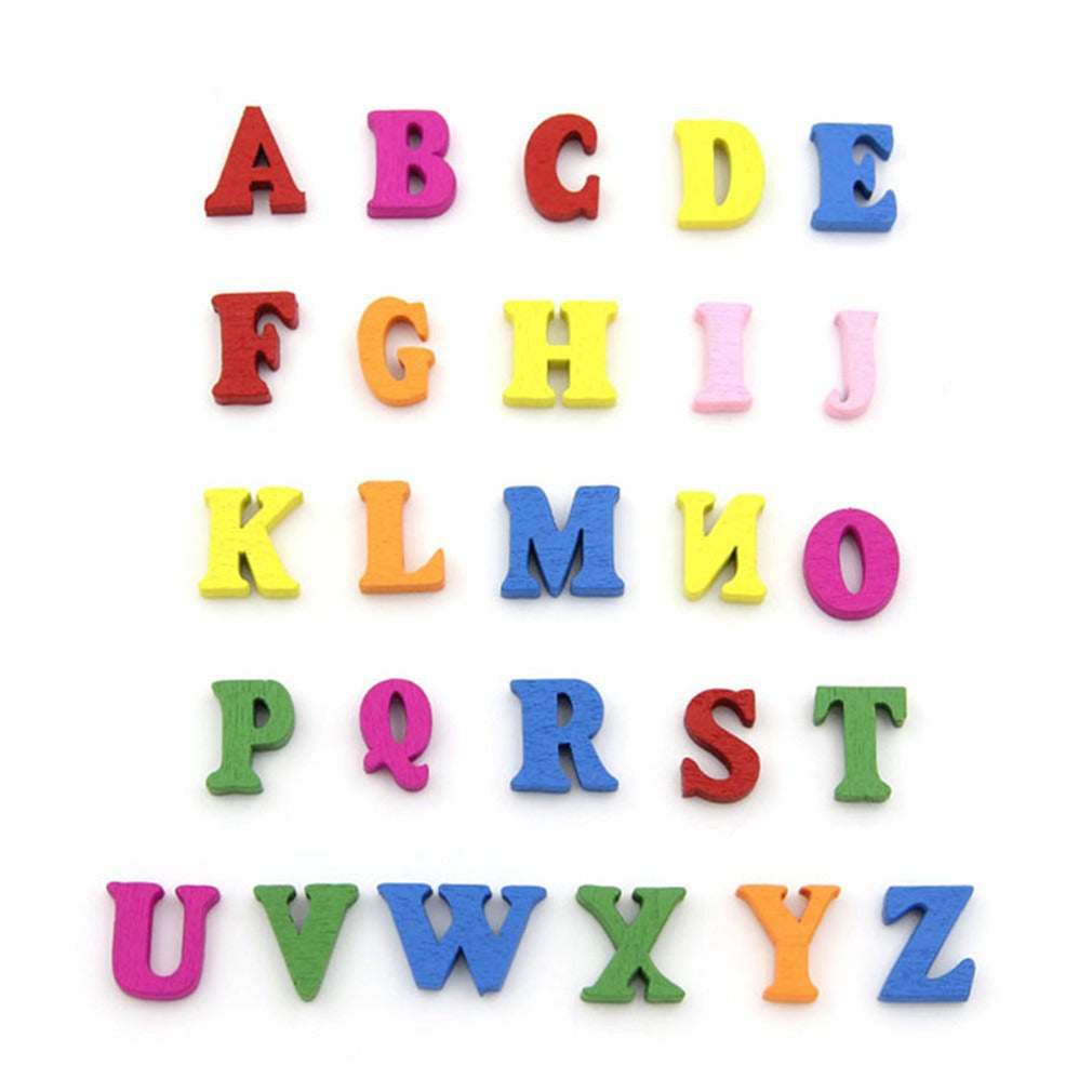 Holes Letters Mixed DIY Early Education Jigsaw Puzzle Game