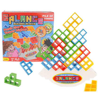 Balance Stacking Board Games Kids Adults Tower Block Toys