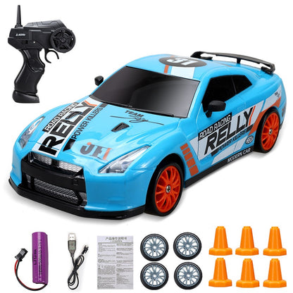 Charging Toy Remote Control Four-wheel Drive High-speed Drift Car