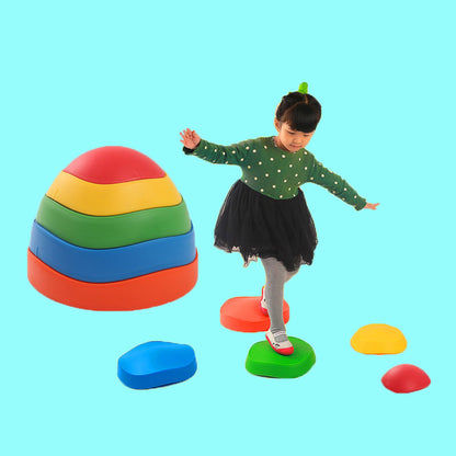 Non-slip Balance Stepping Stones Kids Sensory Integration Training Toys