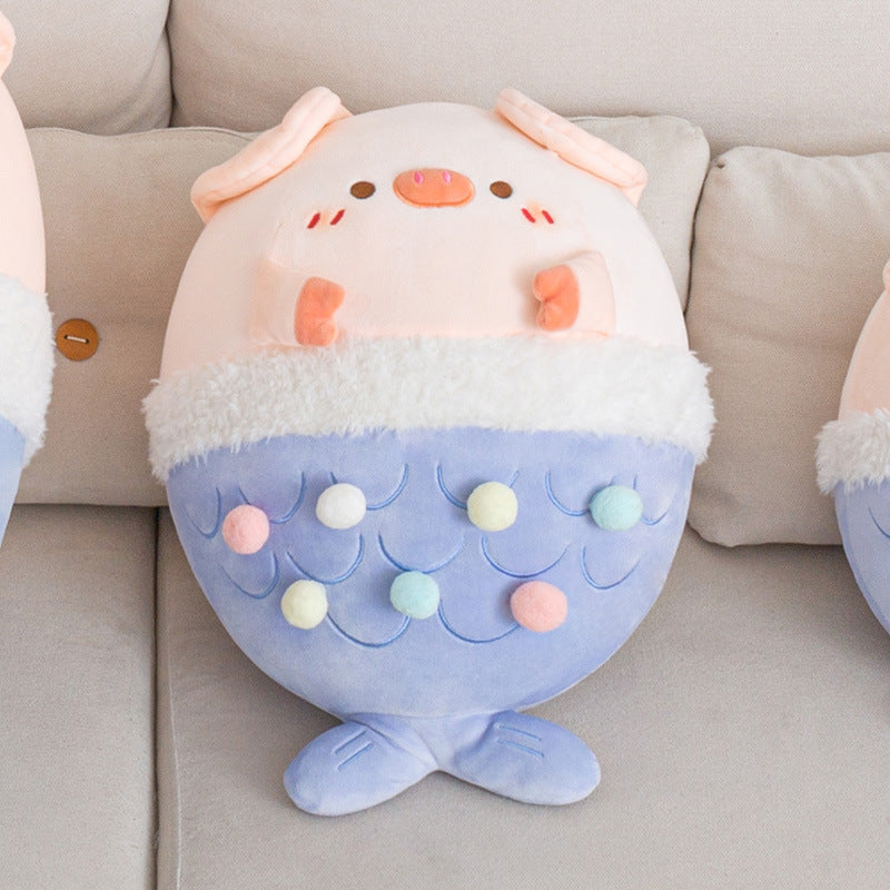 Mermaid Plush Dolls Kawaii Cartoon Animal Plush Toy