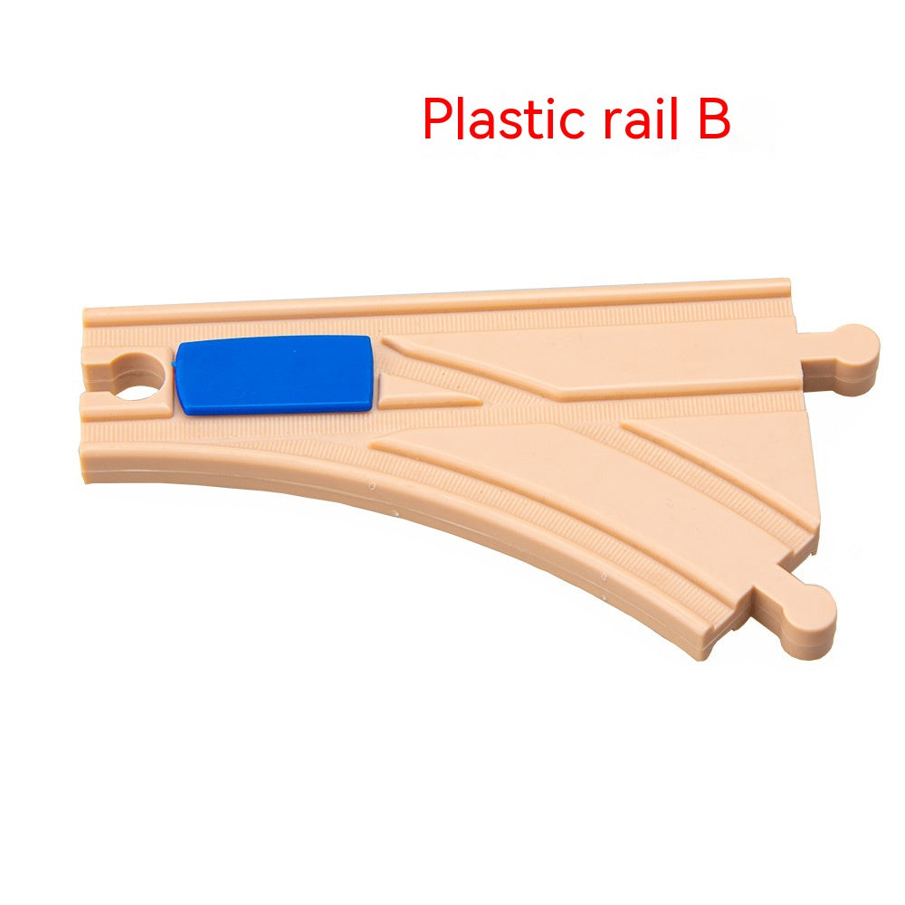 Beech Wood Track Train Toy Assembled