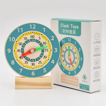 Children's Clock Teaching Aids Wooden Toys