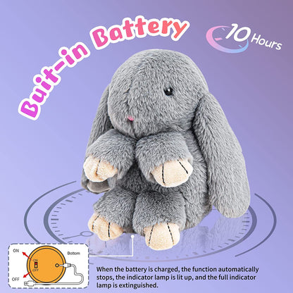 Talking Bunny Toys For Kids Repeats What You Say Interactive Stuffed Toy