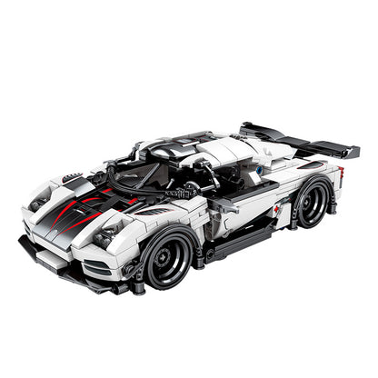 Boys Sports Car Series Building Blocks Educational Children's Toys