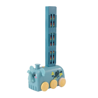 Domino Train Toy Stacking Block Set Domino Building Block Brain