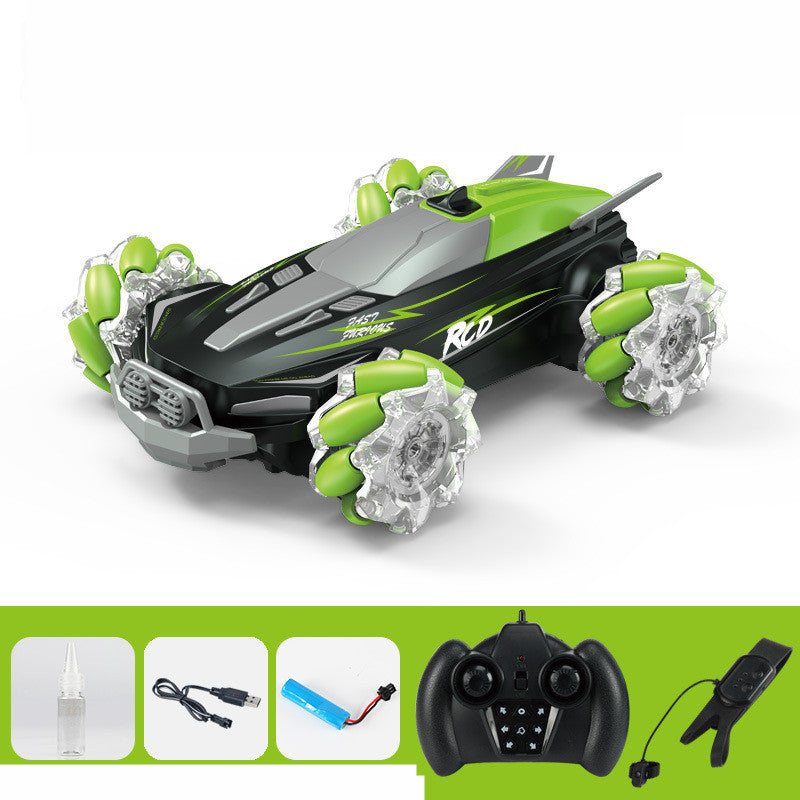 Spray Lights Stunt Remote Control Car Four-wheel Drive