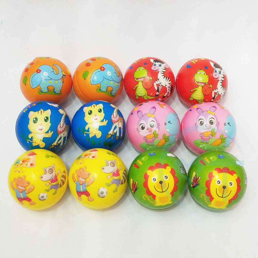 Cartoon Animal Stress Ball Pu Ball Children's Educational Toy