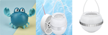 Newest Cartoon Animal Crab Classic Baby Water Toys Infant