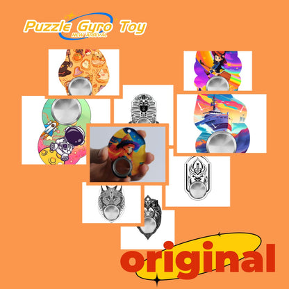 Original Puzzle Gyro Toy Fidget Spinner Toys Keychain Hand Spinner