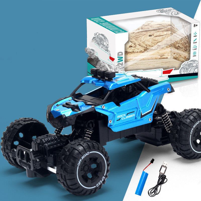 Remote Control Off-road Vehicle 2.4G Light Climbing Car Children's Toys