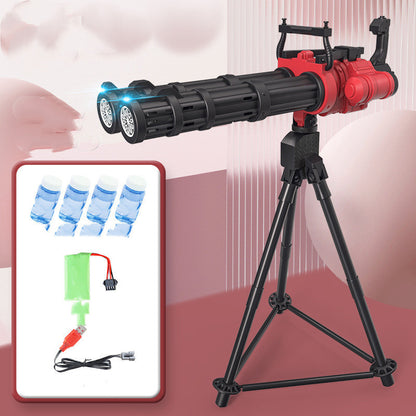 Super Big Double-Tube Bubble Gun Machine Outdoor Blowing Soap