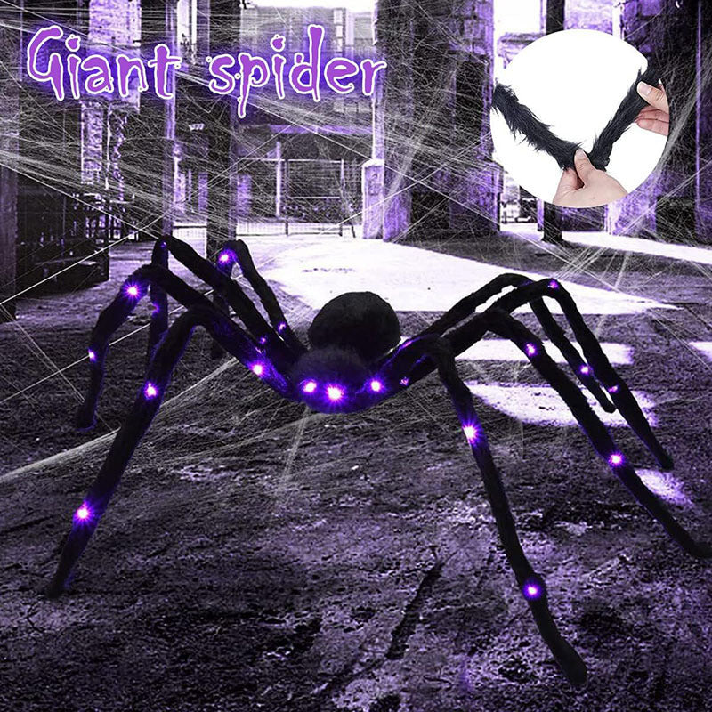 Halloween Luminous Spider Web Toys