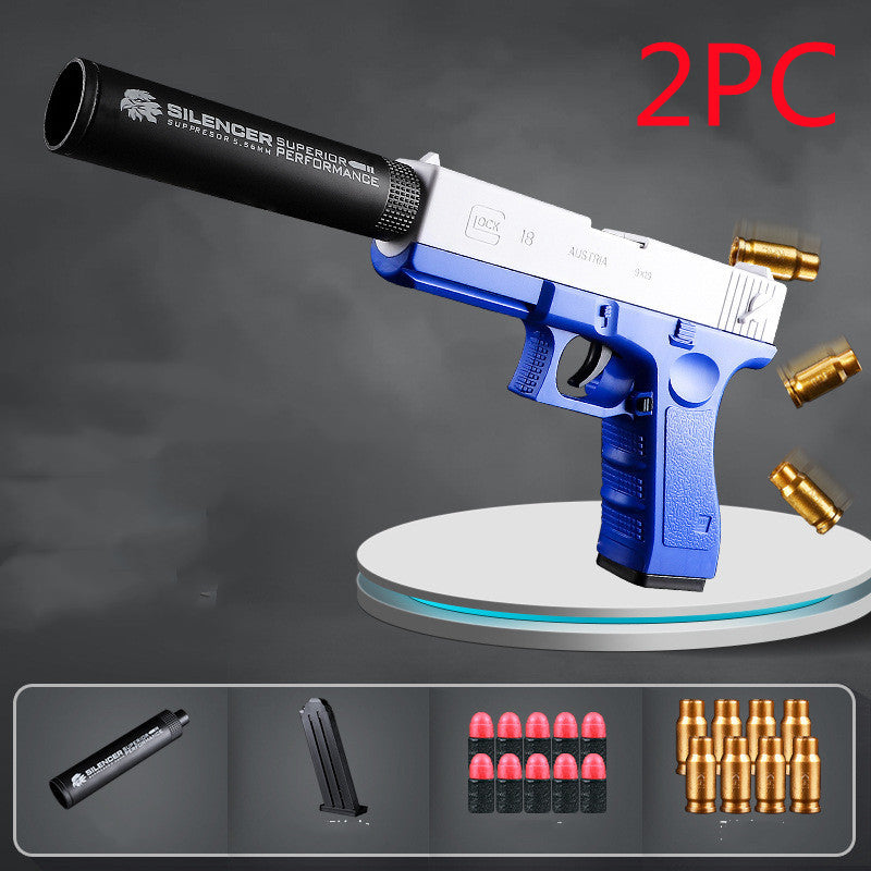 Plastic Simulation Boy Toy Simulated Pistol