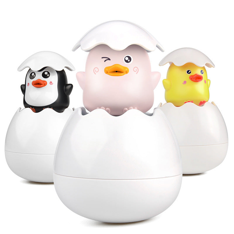 Little Duck Baby Rain Clouds Sprinkler Penguin Bath Toys