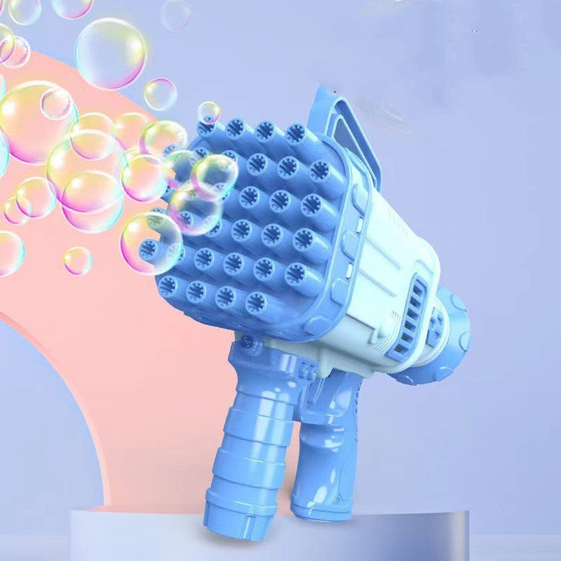 32 Holes Bazooka Bubble Machine Electric Children's Toy