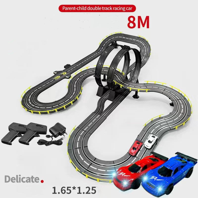 Track Racing Toy Children's Double Large