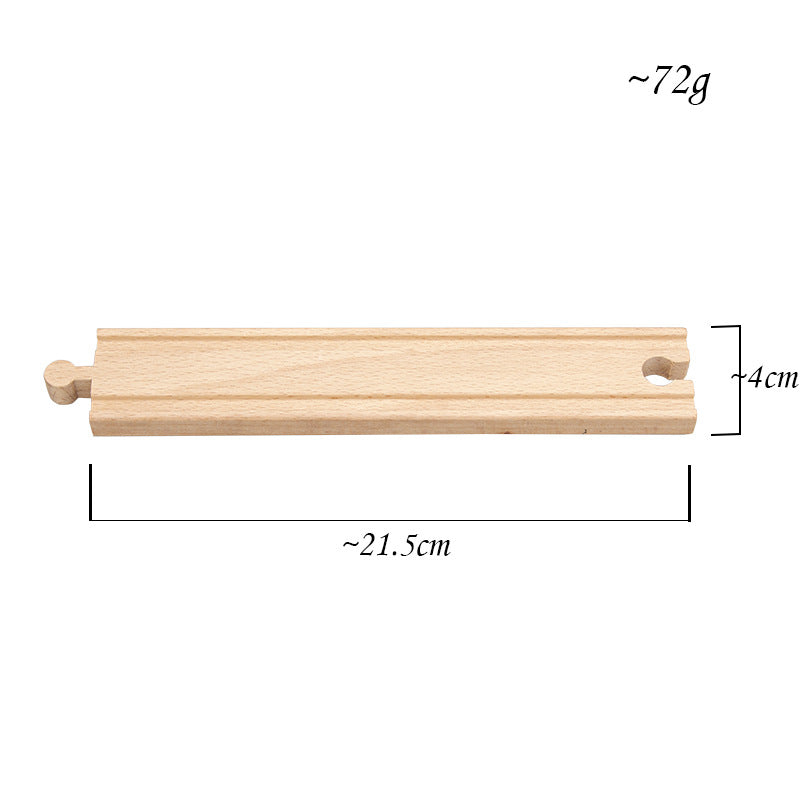 Beech Wood Track Train Toy Assembled