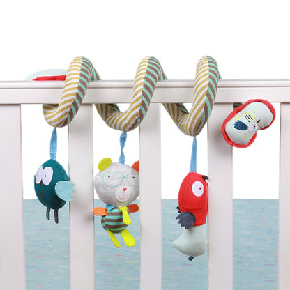 Baby Multifunctional Baby Toy Bed Winding Plush Toys Supply BB Music Rattle Toys