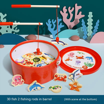 Children's Educational Magnetic Ocean Fishing Toys