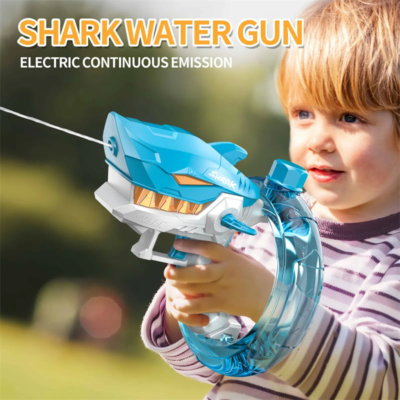 New Shark Electric Water Gun Toys Fully Automatic Toys
