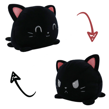 Reversible Flip Cat Cartoon Anime Flip