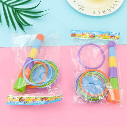 Jenga Ring Toys Small Parent-child Throwing Ring