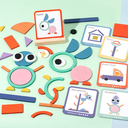 Puzzle Children's Intelligence Creative Matching Toys