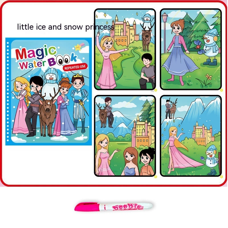 Children's Magic Boys Educational Water Picture Book