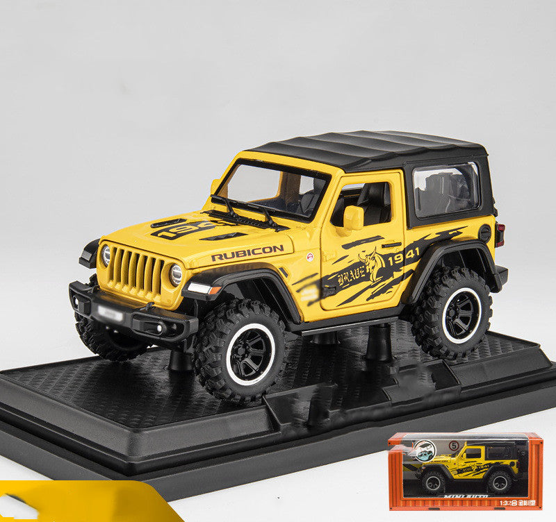 Simulation Jeep Children's Car Model Educational Toys