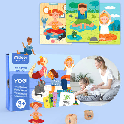 Baby Early Education Educational Toys Yoga Card