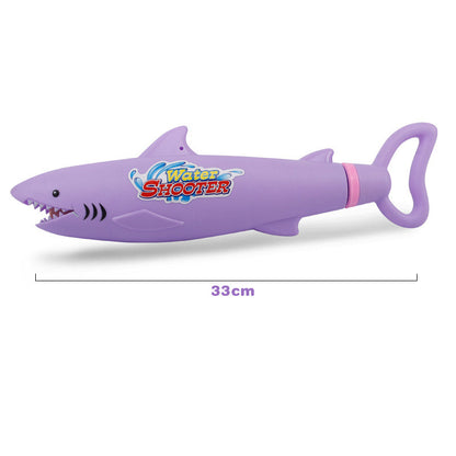 3PC Children's Toy High-pressure Drawing Cartoon Shark Beach Rafting Spray Gun