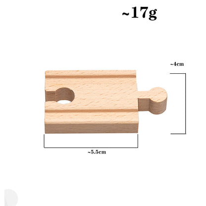 Beech Wood Track Train Toy Assembled