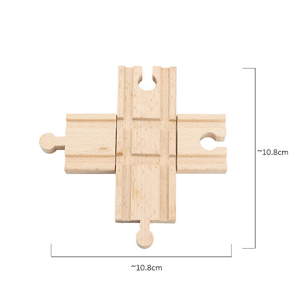 Beech Wood Track Train Toy Assembled